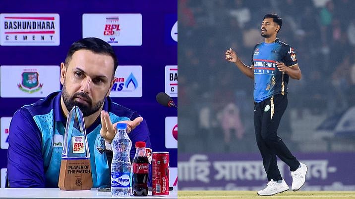 'Mera Mustafizur Se Kya Kaam Hai?': Mohammed Nabi Blasts Reporter For 'Political' Question After BPL Clash 