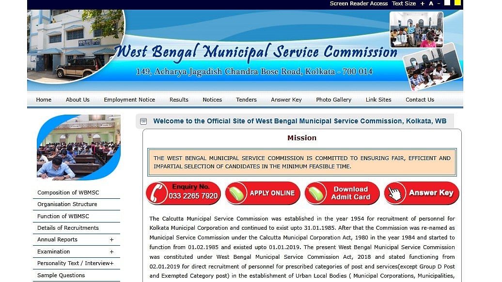 WBMSC Assistant Engineer Admit Card 2026 Released At mscwb.org; Exam On January 18 