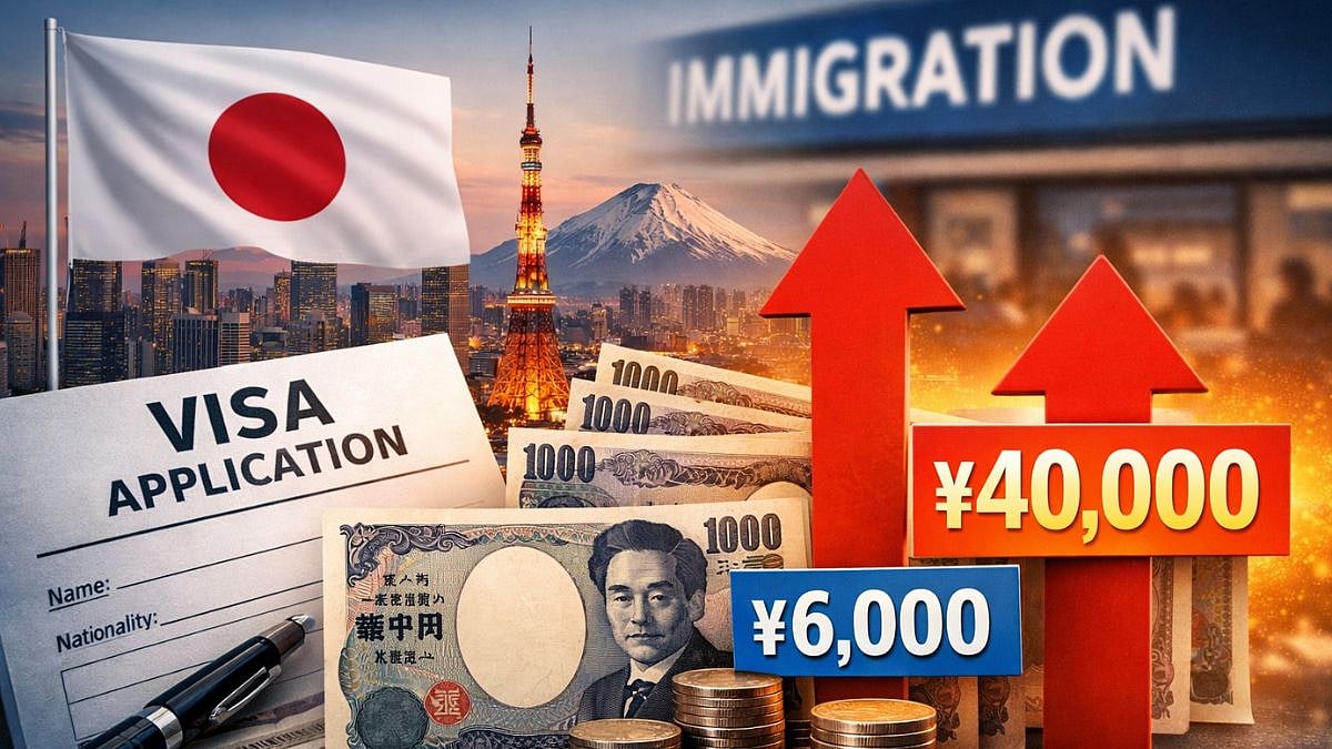 Japan To Raise Student & Work Visa Fees Up To Tenfold From April 2026 
