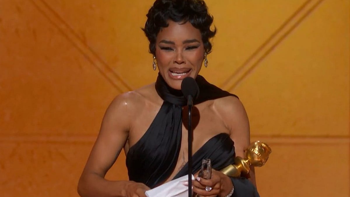 'Our Softness Is Not Liability': Teyana Taylor Breaks Down After Winning FIRST Golden Globe Award, Sends Message To Black Women—VIDEO 
