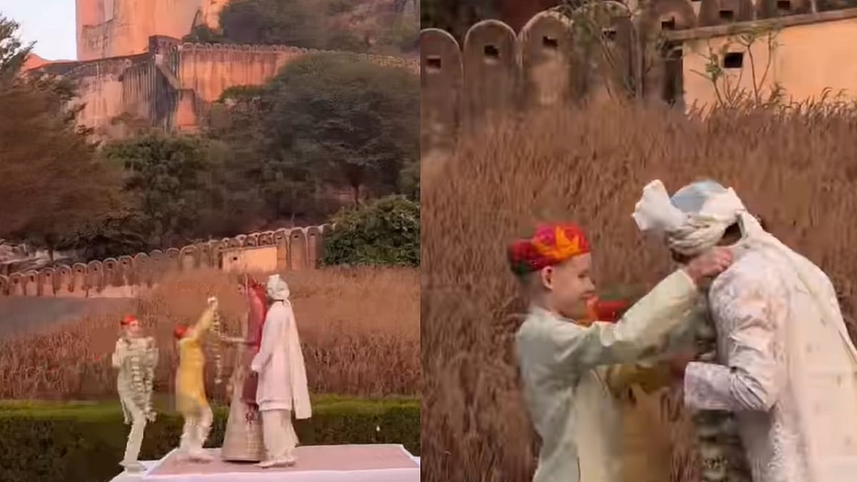 'What Just Happened?' Varmala Ritual Goes Wrong As Bride & Groom Look At Each Other, Confused; Video Goes Viral 