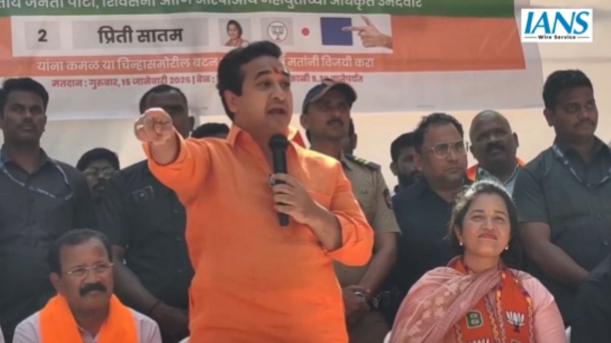 Mumbai BMC Elections 2026: ‘UBT Ko Vote Matlab Pakistan Ke Abba Ko…,’ Says BJP’s Nitesh Rane...