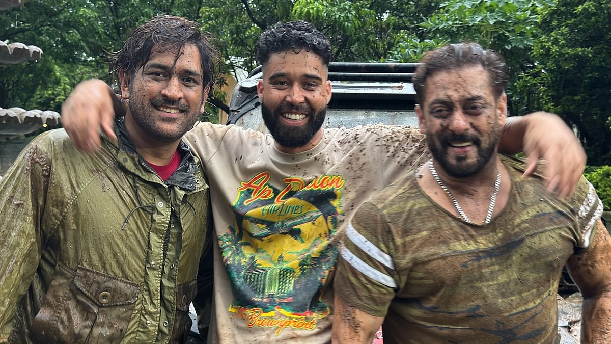AP Dhillon, Salman Khan & MS Dhoni Get Muddy During Fun ATV Ride At Panvel Farmhouse; See Photos