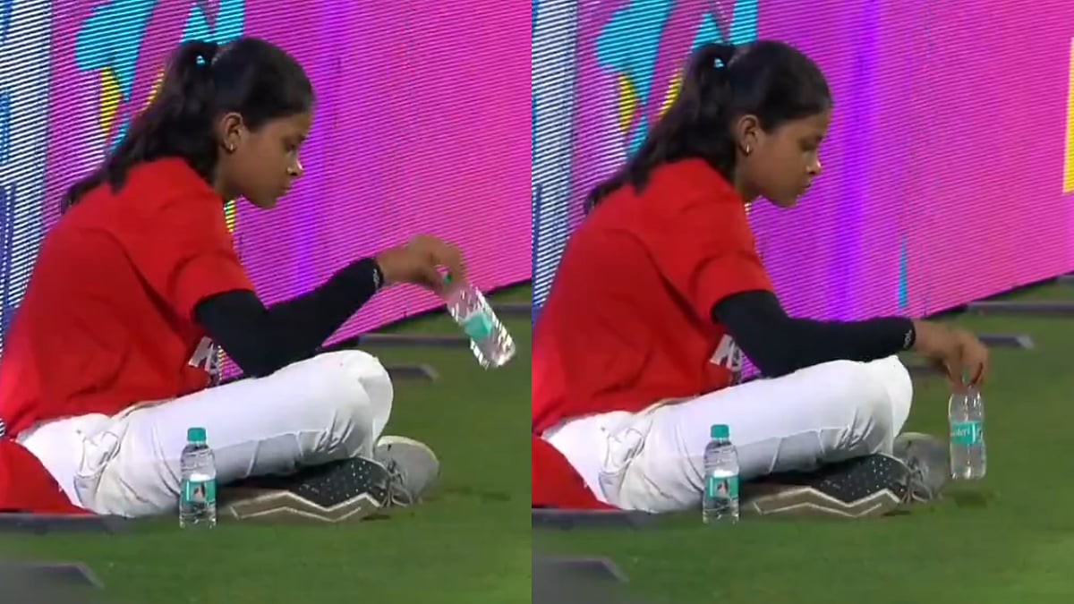 WPL 2026: Ball Girl Wows Fans With Perfect Hat-Trick Of Bottle Flips During UPW vs RCB Match In Navi Mumbai; Video 