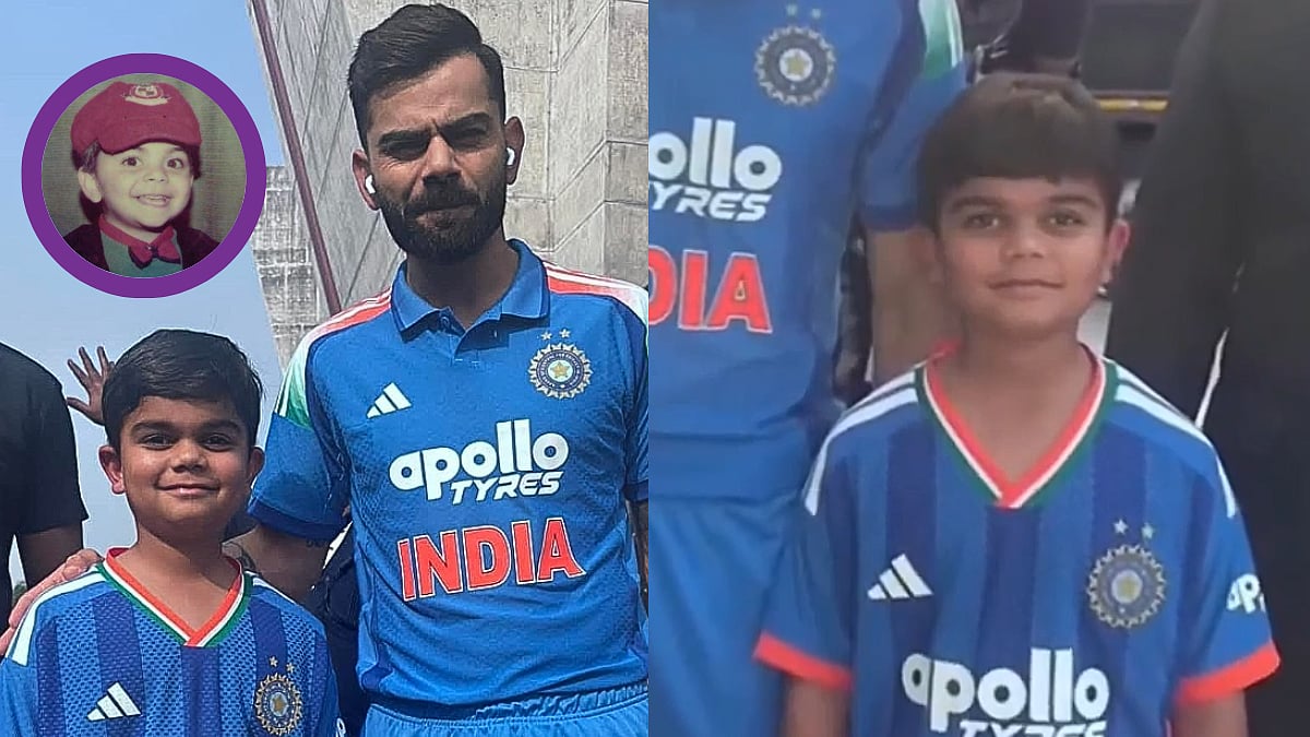 'Mera Duplicate Baitha Hai': Virat Kohli's Childhood Lookalike Kid Reveals What Star Indian Batter Said To Rohit Sharma; Video 