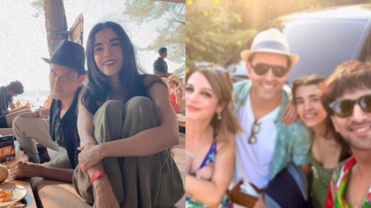 Sussanne Khan Shares Unseen Photo Of Hrithik Roshan With Girlfriend Saba Azad, Sends Him Belated...