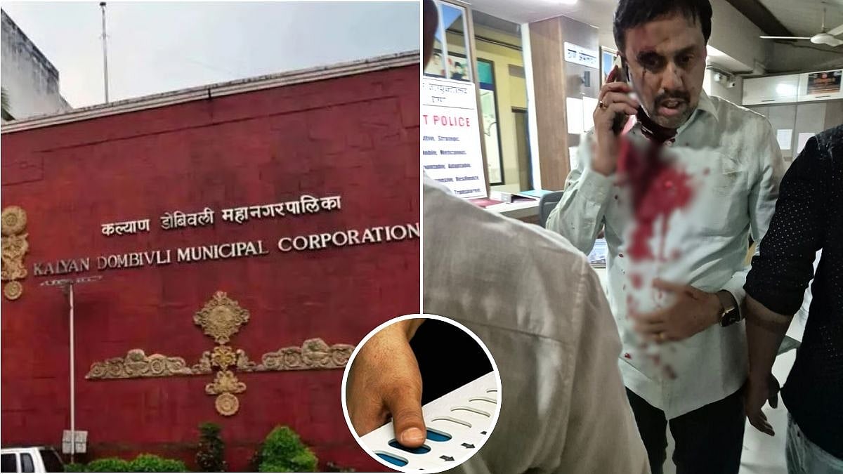 Kalyan–Dombivli Civic Elections 2026: KDMC Polls Turn Violent In Dombivli After Cash-For-Votes Allegations, BJP–Shiv Sena (Shinde) Workers Injured | VIDEO 