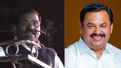 Pune VIDEO: Ex-BJP Minister Dilip Kamble Abuses Congress Leader Prashant Jagtap At Public Rally