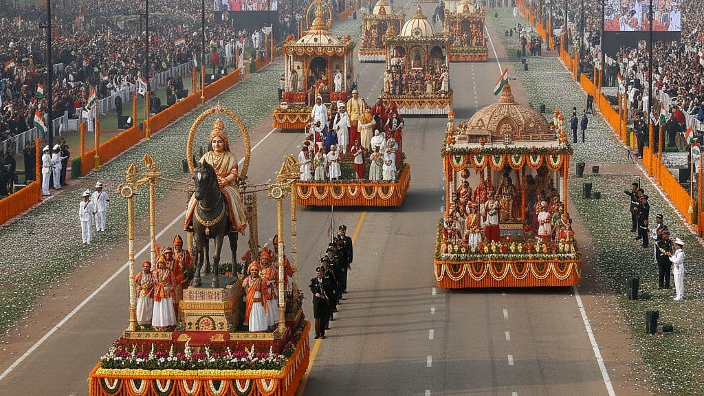 MP News: Tableaux Themed On Khajrana Ganesh Temple, Tribal Welfare, Social Justice & More To Be...