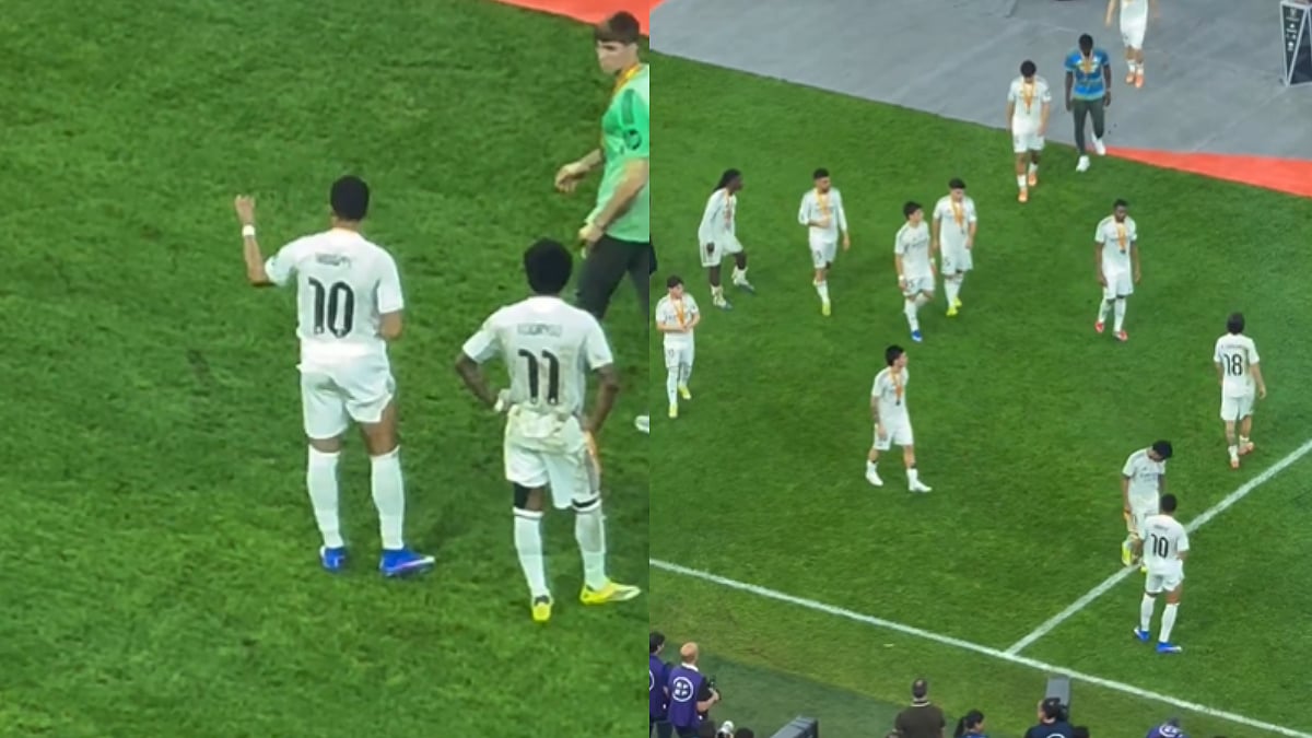 Kylian Mbappe Sparks Fury As Real Madrid Skip Guard Of Honour For Barcelona After Spanish Super Cup Final; Video 