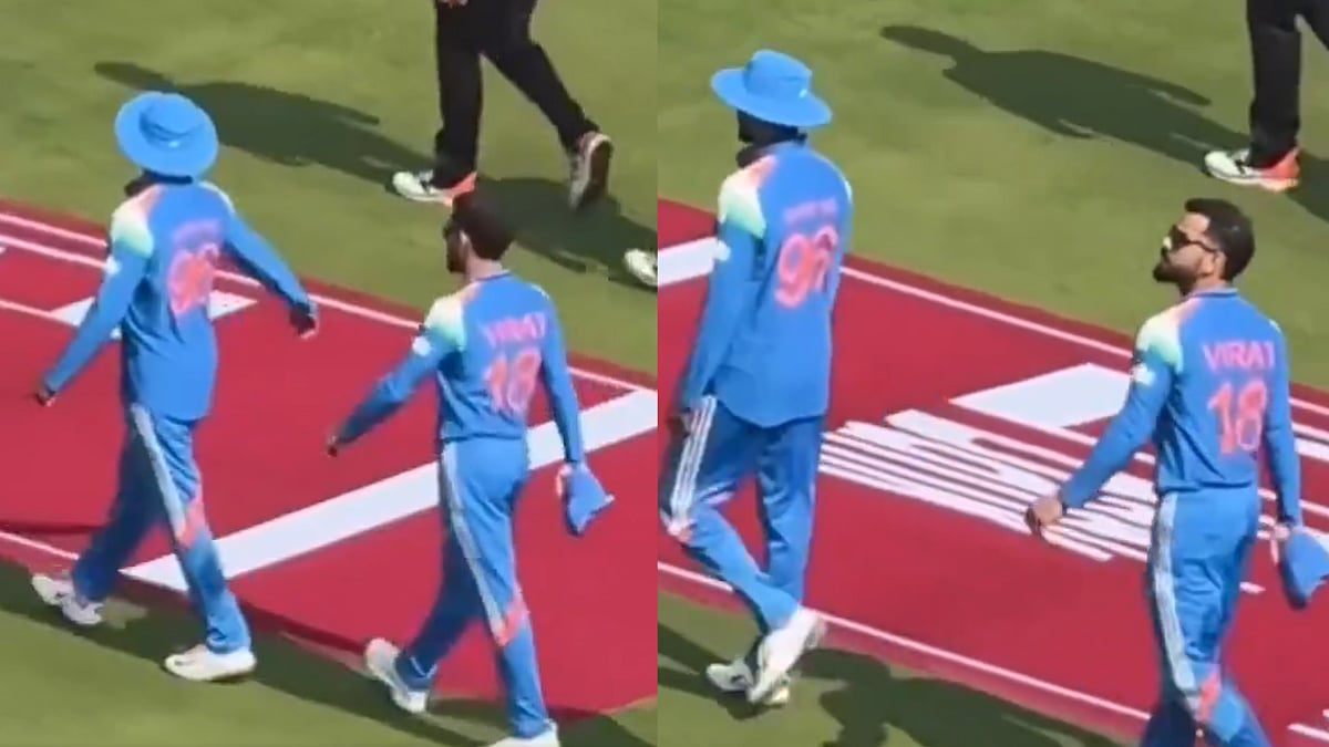 Virat Kohli Hilariously Imitates Shreyas Iyer's Walk Ahead Of IND vs NZ 1st ODI In Vadodara; Video Goes Viral 