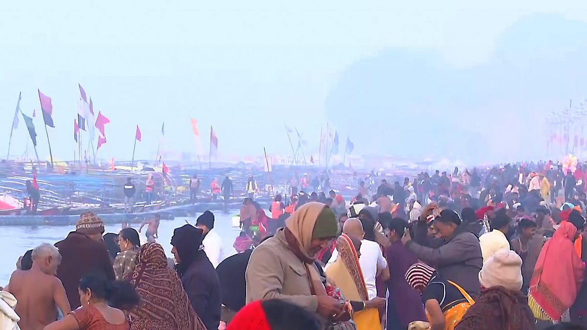 Magh Mela 2026: Preparations In Place For Makar Sankranti Dip At Sangam; Over 1 Crore Pilgrims...