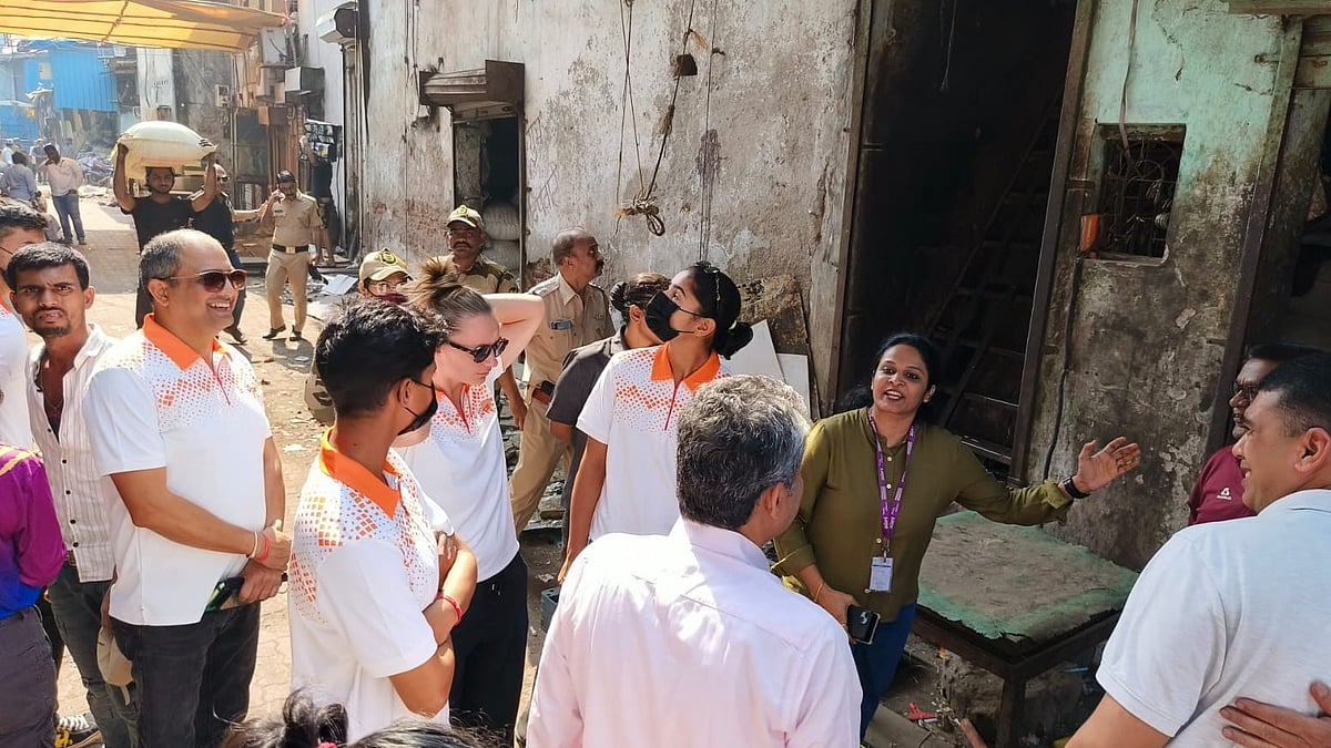 Gujarat Giants Stars Draw Inspiration From Dharavi’s Young Cricketers And Entrepreneurs