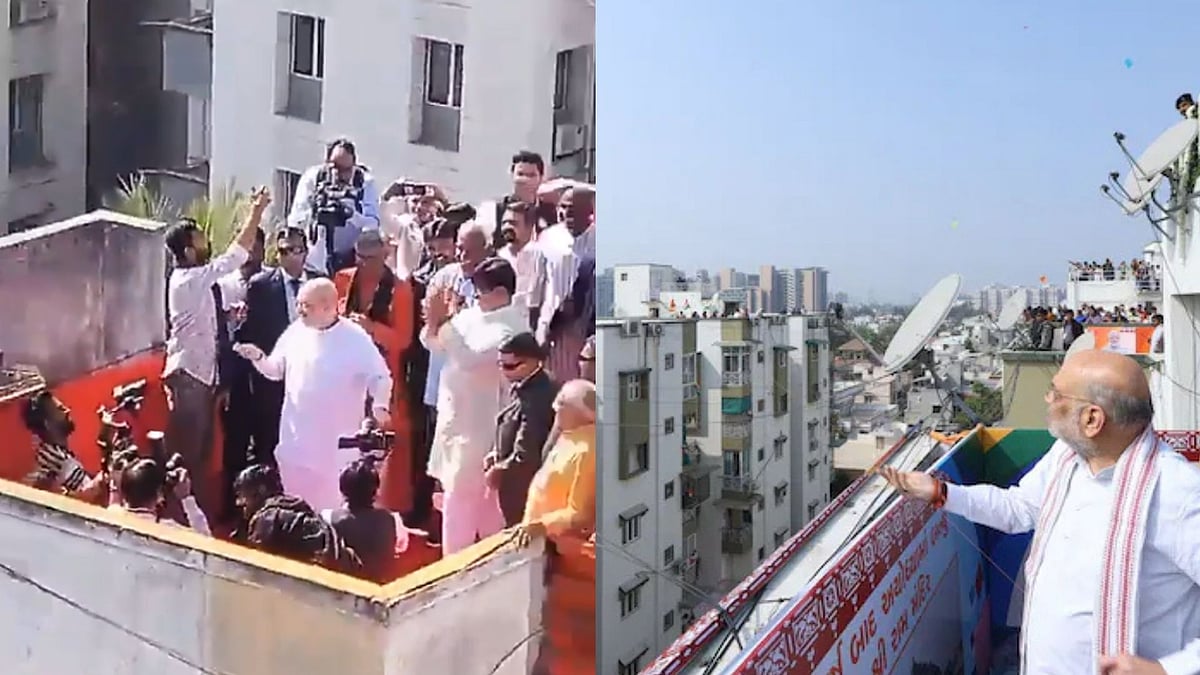 'Jab Mota Bhai Ki Patang Kaat Di': Throwback Video Of Amit Shah Flying Kite On Makar Sankranti Goes...