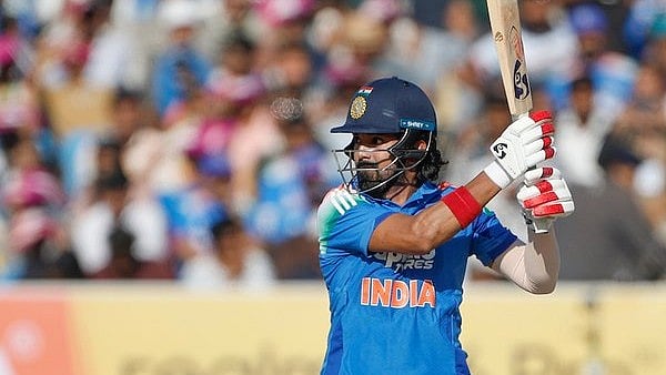 IND Vs NZ 2nd ODI: KL Rahul Rescues India With First Ever Ton In Rajkot As Hosts Post 284/7 Batting...