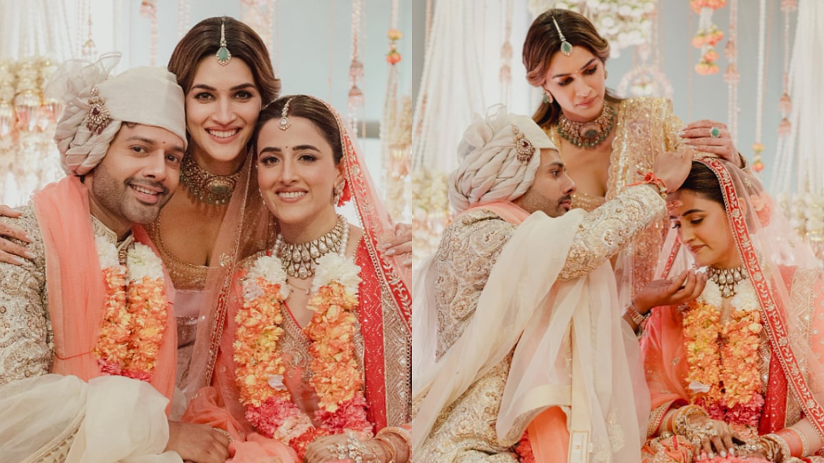 'House Feels Empty Without Your Laughter': Kriti Sanon Pens Emotional Note For Sister Nupur Sanon & Brother-In-Law Stebin Ben; Shares Unseen Wedding Pictures 