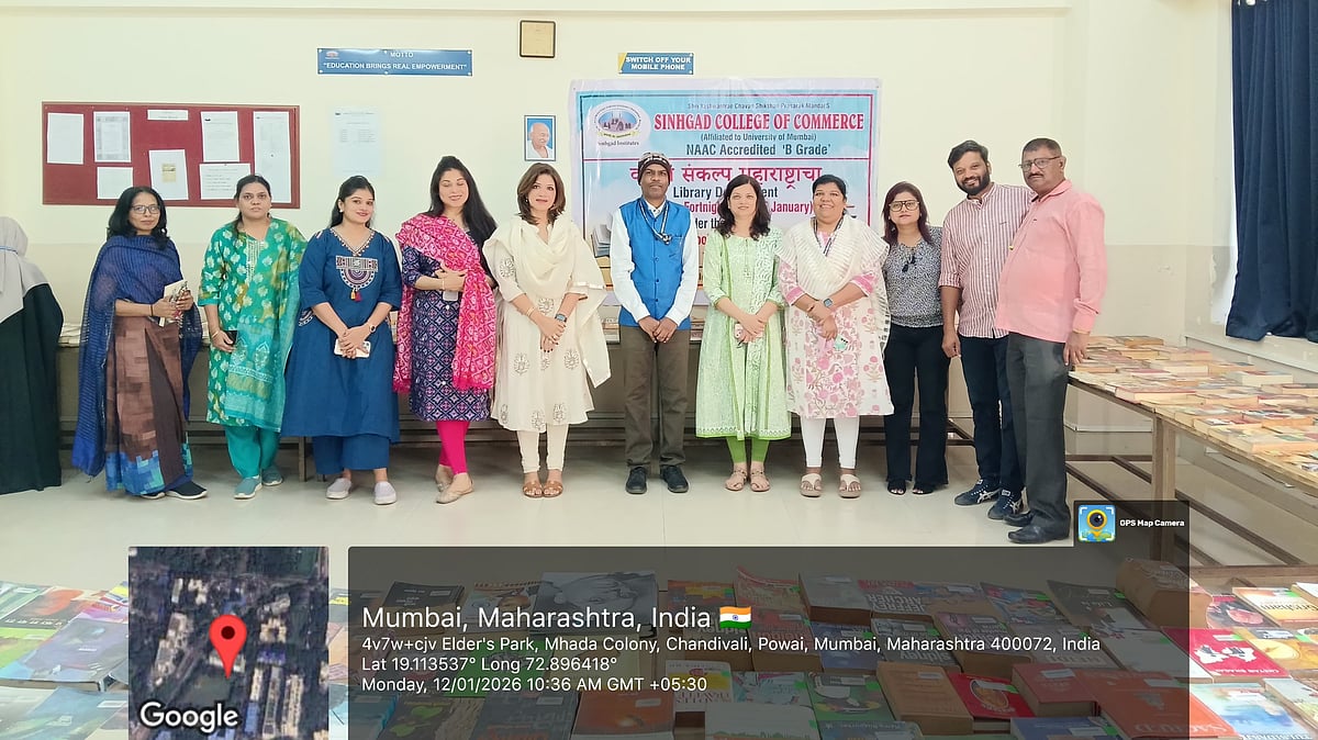 Book Exhibition and Voter Rally in Mumbai Colleges