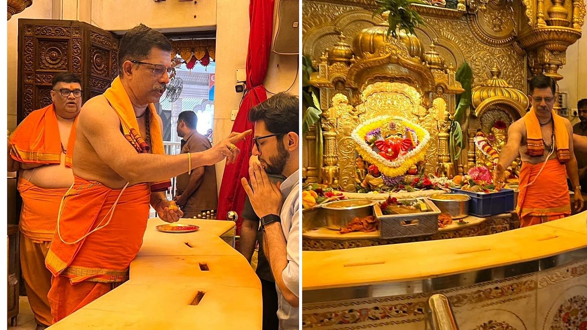 Mumbai BMC Election 2026: Aaditya Thackeray Visits Dadar's Siddhivinayak Temple; Seeks Blessing On...