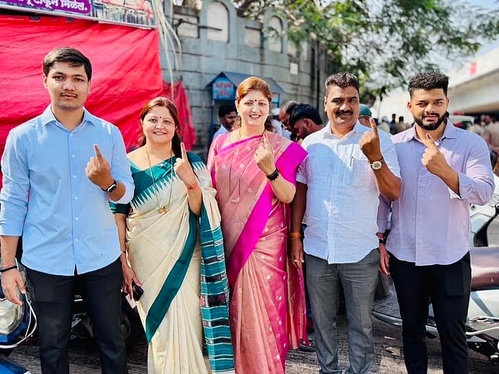 Ink Removal Row: Rupali Chakankar Complains To Election Commission Over 'Bogus Voting' In Pune...
