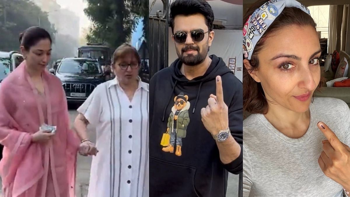 Mumbai BMC Elections 2026: Tamannaah Bhatia Arrives At Bandra Voting Booth With Parents; Manish...