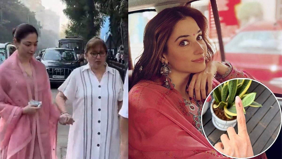Mumbai BMC Elections 2026: Tamannaah Bhatia Arrives At Bandra Voting Booth With Parents; John Abraham, Suniel Shetty, Salim Khan & Others Also Spotted- Watch VIDEO 