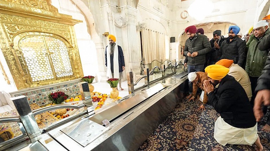 Punjab CM Bhagwant Mann Appears Before Akal Takht Over Viral Video Row 