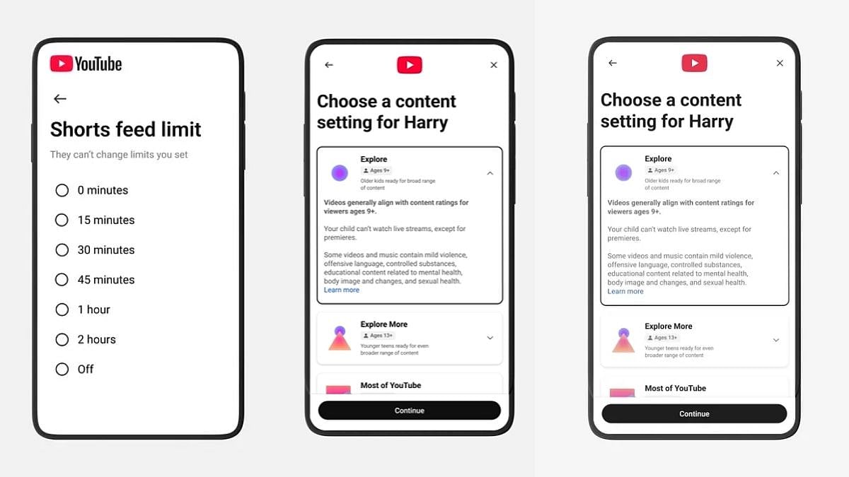 YouTube Improves Parental Controls: Brings New Shorts Feed Limit, Custom Reminders 