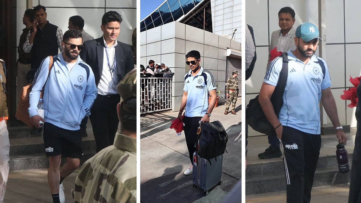 India Vs New Zealand 3rd ODI: Indore Glows Up In Blue As Team India Lands To A Roaring Welcome