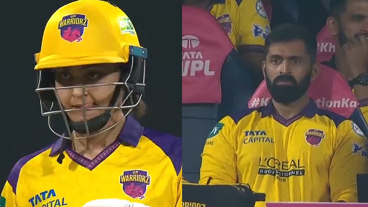 WPL 2026: Abhishek Nayar's Reaction Goes Viral As Harleen Deol Strikes 3 Consecutive Boundaries After Retired-Out Controversy; Video 