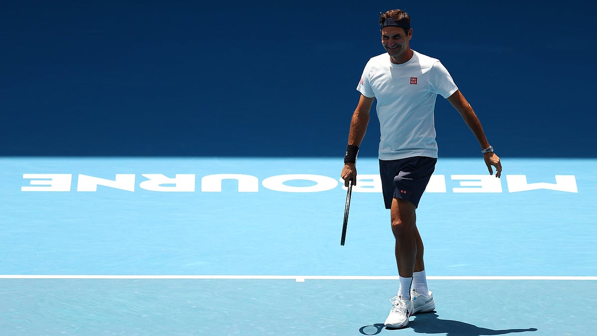 Roger Federer Returns To Australian Open 2026 For Practice Game, Swiss Legend Defeats World No.12...