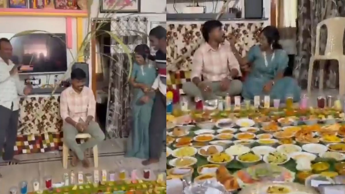 Andhra Son-In-Law Welcomed With 290 'Godavari Style' Dishes On Makar Sankranti - Viral Video Stuns Internet 