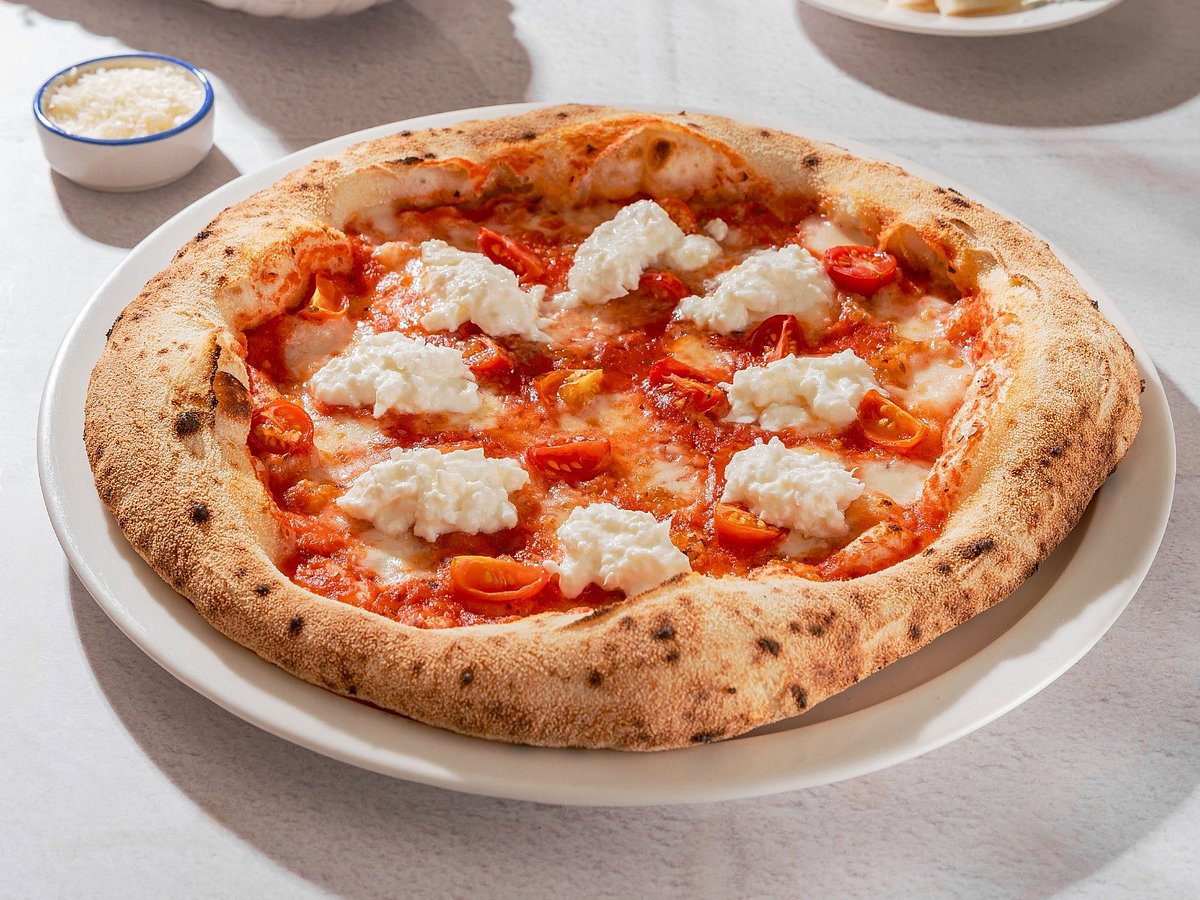 Burrata Pizza at CinCin