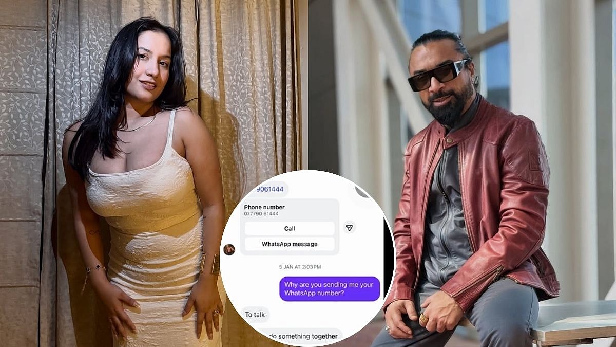 Bigg Boss Fame Ajaz Khan Exposed? Delhi Fitness Influencer Leaks Shocking Chats Online, 'We Can Do Something Together'- Watch VIDEO 