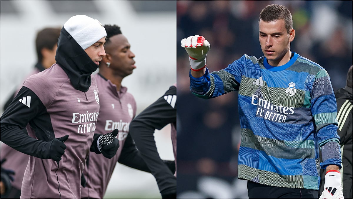 La Liga 2026: Real Madrid Announce Squad For Levante Clash, Goalkeeper Andriy Lunin Missing Due To Injury 