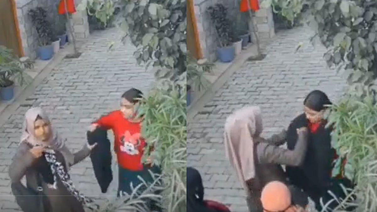 'Kerala Story Happening In UP': Hindu Girl Forced To Wear Hijab By Female Muslim Friends - Watch Viral Video 