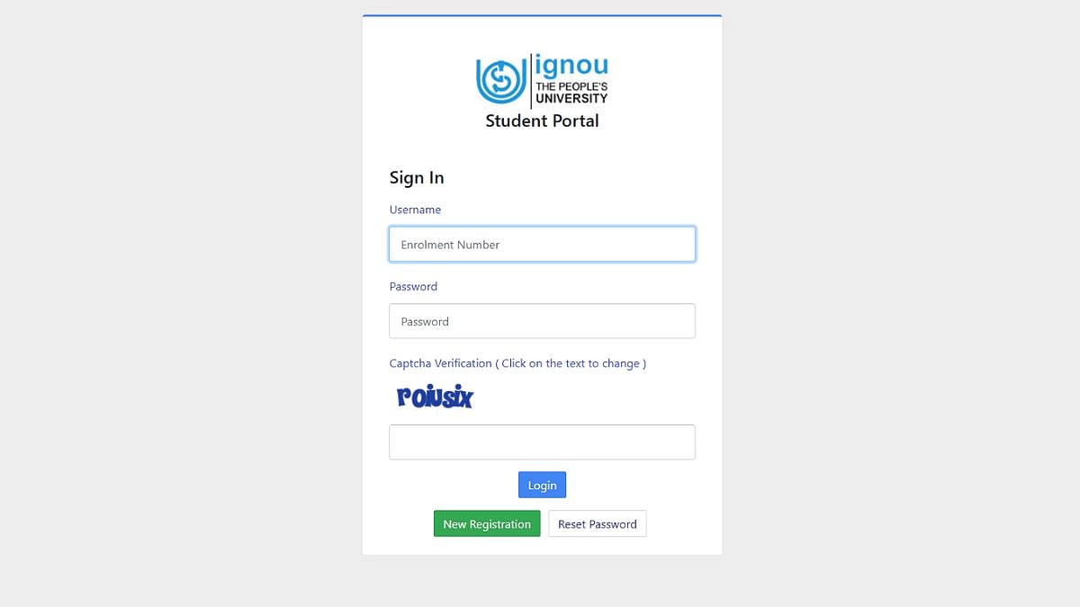 IGNOU January Re-Registration 2026: Deadline Extended For ODL Programmes; Check Details Here