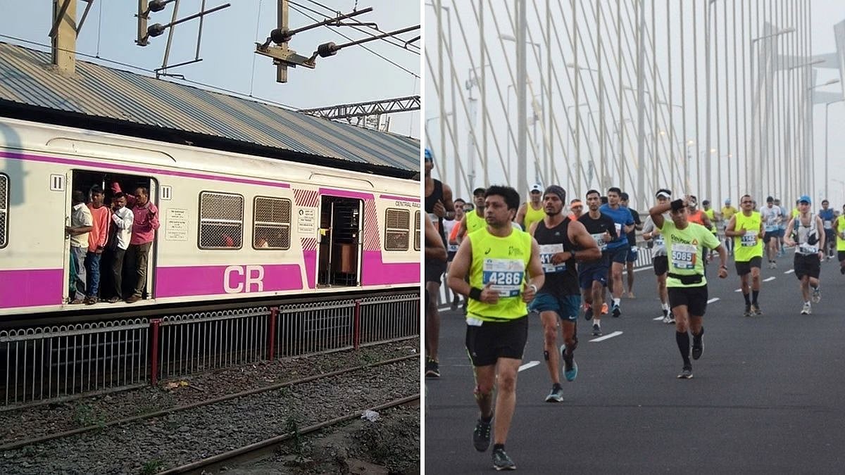 Mumbai TATA Marathon 2026: Central & Harbour Line Local Trains To Start Early At 2:30 AM | Check Schedule 