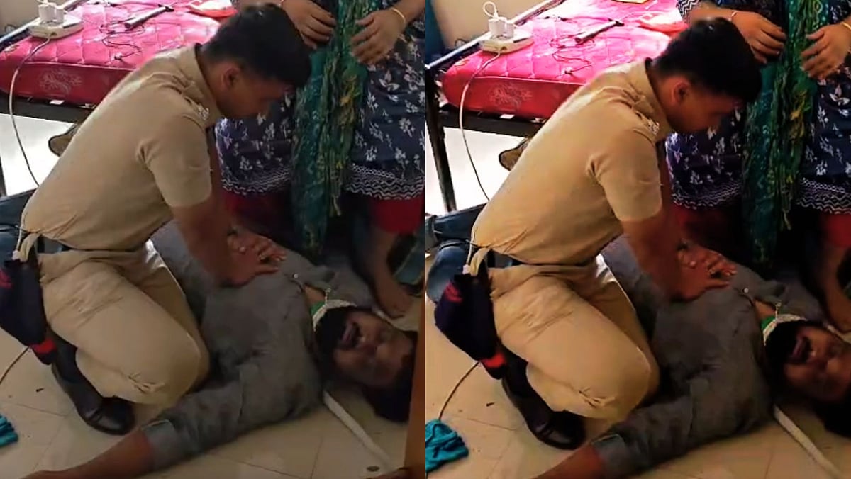WATCH: Man Tries To Hang Himself In Kondhwa, Pune Police Save His Life With Timely CPR