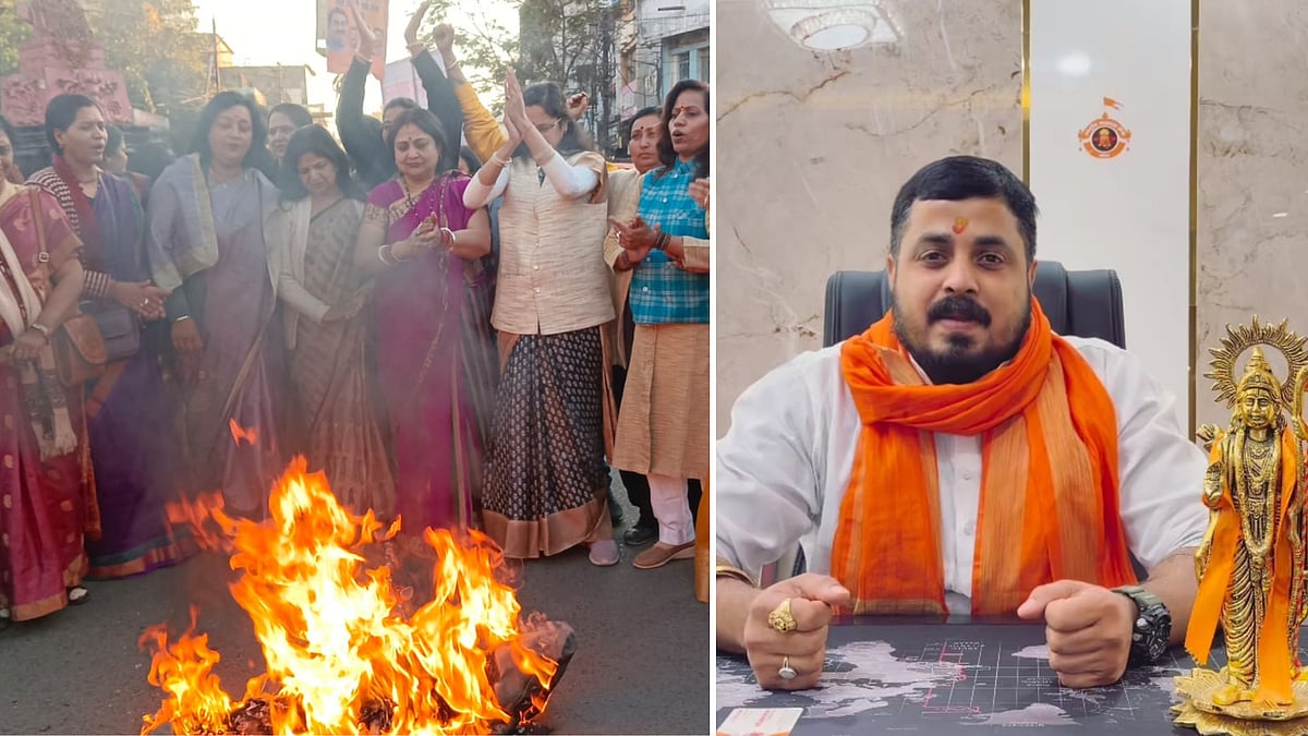 MP News: BJP Women’s Wing Protests Congress MLA’s ‘Rape’ Remark In Gwalior; National Sanatan...