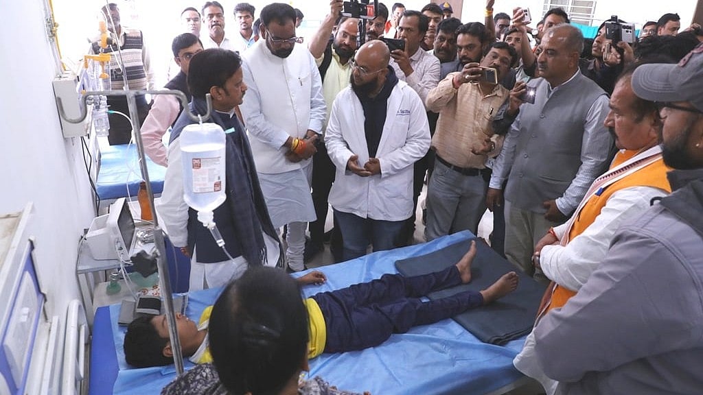 MP News: Guillain-Barré Syndrome Outbreak; Deputy CM Rajendra Shukla Visits Manasa, Meets Affected Families In Neemuch
