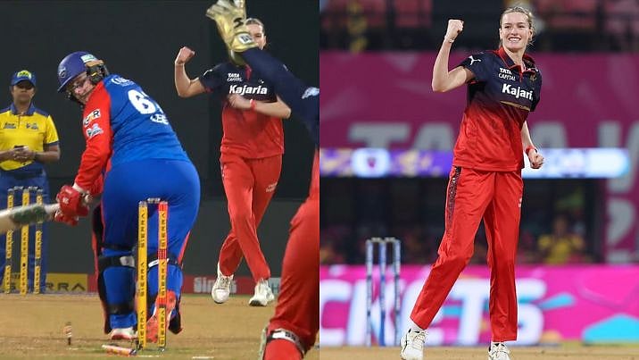 VIDEO: Lauren Bell Stuns Delhi Capitals DOUBLE Strike In First Over During WPL 2026 Clash 