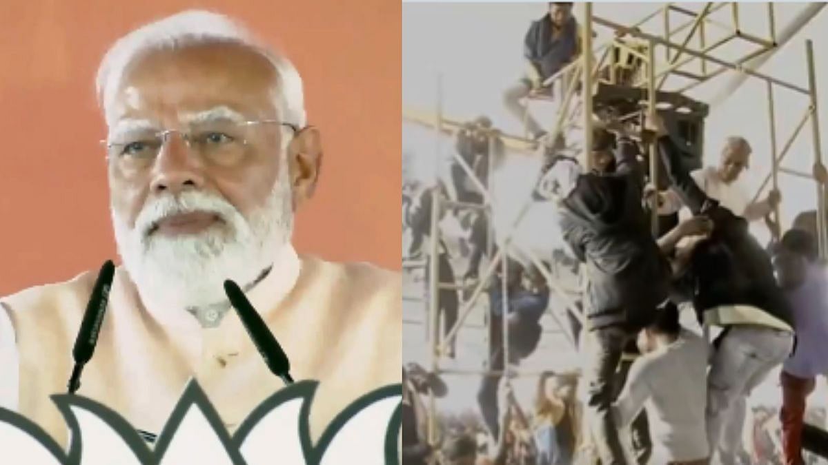 'Muje Bohot Dukh Hoga': PM Modi's Emotional Appeal To People who Climbed Makeshift Stands In West...
