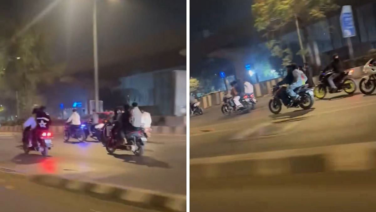 Mumbai: Viral Video Shows Illegal Bike Racing On Western Express Highway Near NESCO; Traffic Police Assures Action 