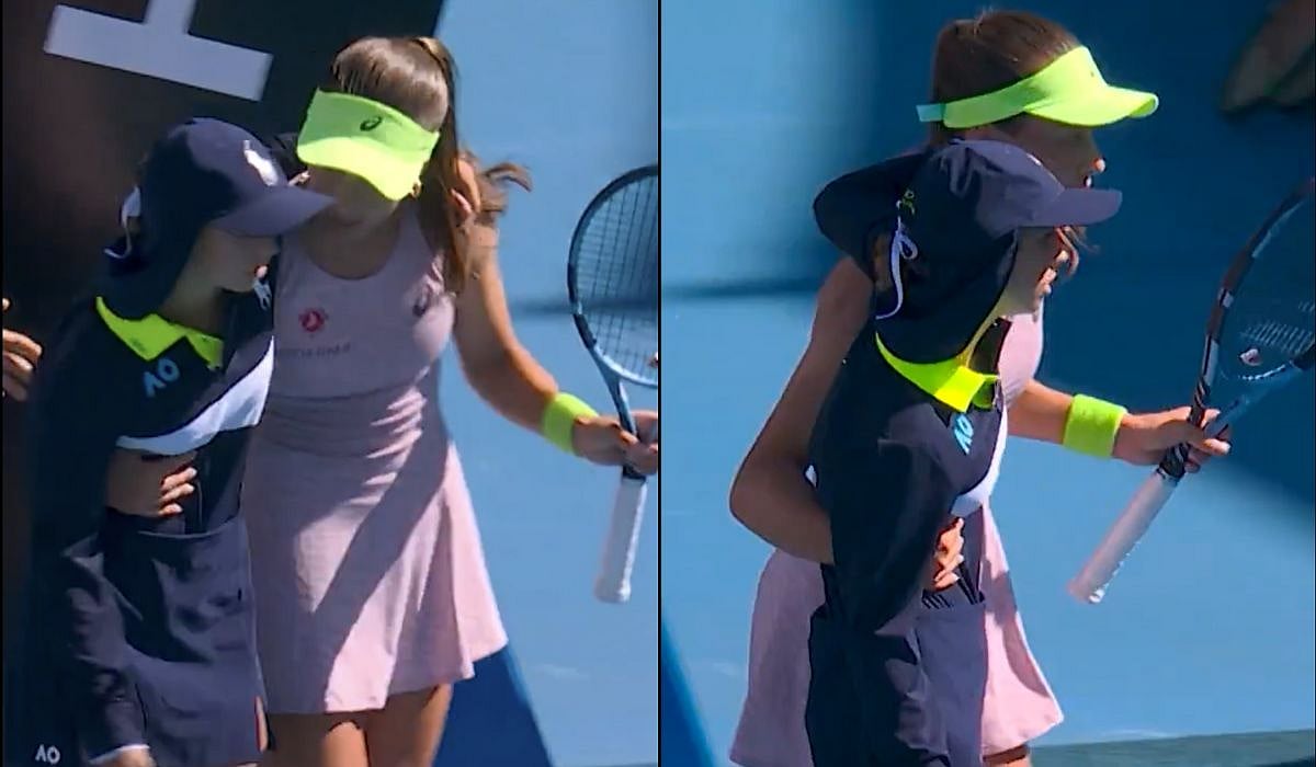 VIDEO: Ball Kid FAINTS At Australian Open 2026, Zeynep Sönmez Wins Over Internet With Heartfelt Gesture 