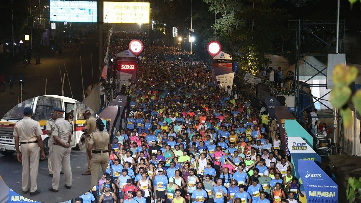 Tata Mumbai Marathon 2026: Police Officer Collapses During Bandobast Duty 