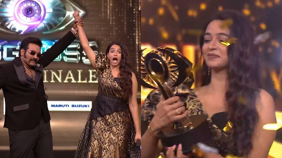 Bigg Boss Tamil 9 Winner: Divya Ganesh Lifts The Trophy, Takes Home ₹50 Lakh