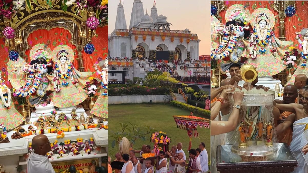 Join The Celebration: ISKCON Khargar Honours The 1st Anniversary Of Sri Sri Radha Madanmohanji Temple 