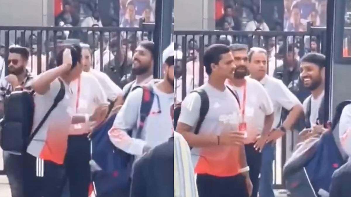 Yashasvi Jaiswal's Playful 'Slap' Gesture To Dhruv Jurel Goes Viral Ahead Of IND vs NZ 3rd ODI; VIDEO 