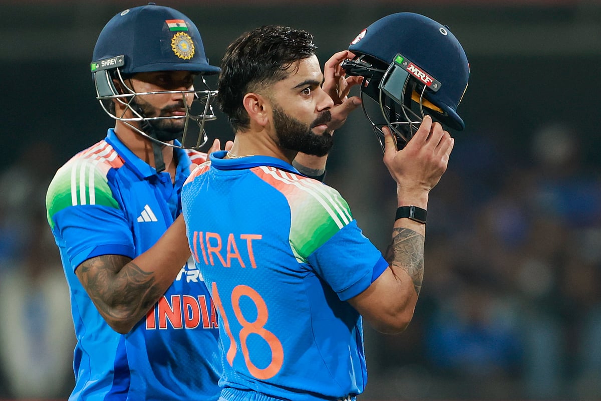 IND Vs NZ Final ODI: 'Chase Master' Virat Kohli Fights Lone Battle, Slams 78th Half-Century In...