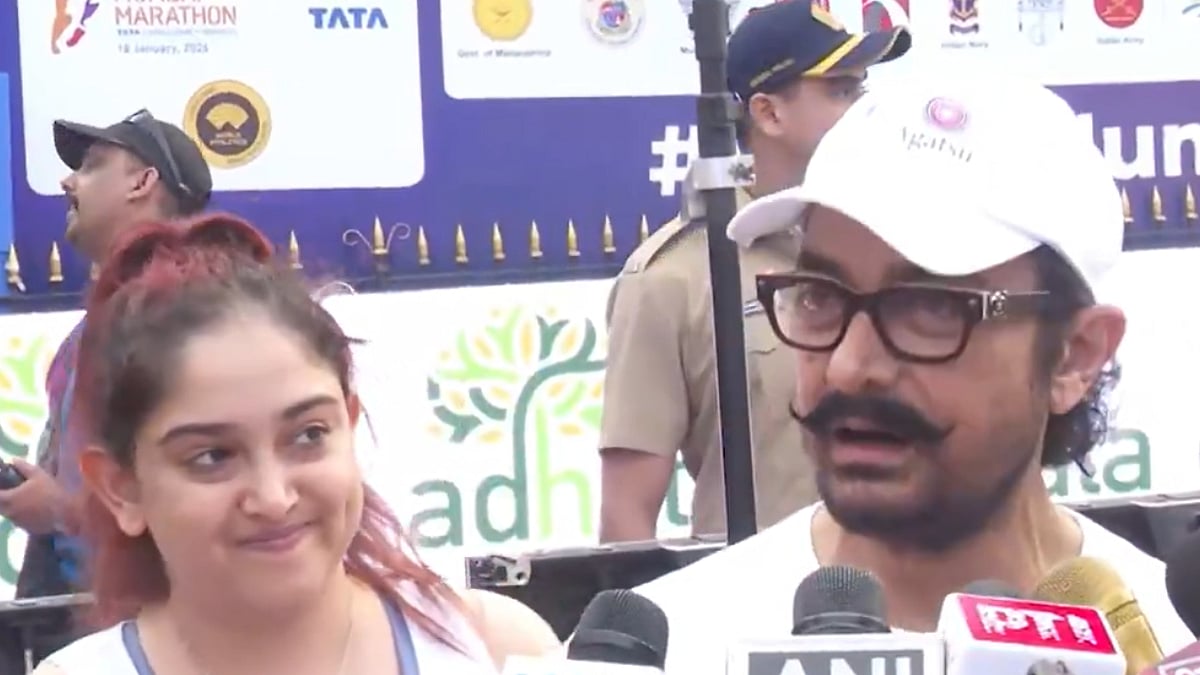 Aamir Khan On Participating In Tata Mumbai Marathon 2026, 'Meri Beti Ne Mujhe Force Kiya' - Watch Video 